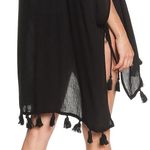 ROXY MAKE YOUR SOUL PONCHO SZ XS/Small Swim Cover Up Black Photo 5