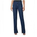 Paige  Stella 34.5IN Jolene‎ Pockets Grecia Jeans High Rise Slit Ankles Sz 31 Photo 1