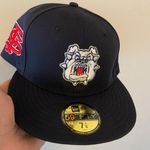 New Era Cap Topperz Fresno state bulldogs 59fifty fitted size 7 1/8 brand new  Photo 0