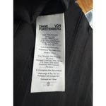 Diane Von Furstenberg  Hugo Maxi Dress Halter Black Size Medium Photo 7