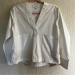 Derek Lam Derek‎ Lam 10 Crosby 2 White Vneck Front Pocket Cotton Pullover Shirt Photo 10