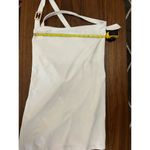 NWOT EB Denim Cowl Buckle Dress White Mini Crossed Straps Size XXL Photo 7