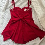JJ's House NWT  Red Romper with Removable Bows Photo 10