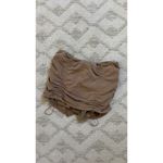 Free People Movement Ruched Drawstring Mini Skort Photo 2
