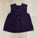 Akemi + Kin  Purple and Gold Sleeveless Blouse Sz M Photo 3