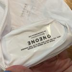 NWT OneOne Swimwear White Ribbed Bikini Bottom Sz XL Photo 2