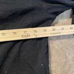 Coldwater Creek  Top Women's Size Large Black Sequins Quarter Sleeve Boat Neck Photo 7