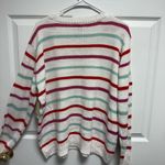 st. john's bay  Colorful Striped Crew Neck Sweater size XXL Photo 2