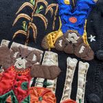 Vintage Women’s Size XL Basic Editions Halloween Fall Sweater Vest Photo 3