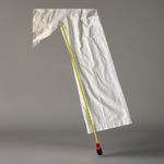 Sam Edelman Lorelai Pleated Trouser Women's Wide Leg Sailor Pants Khaki Sz 4 Photo 9