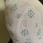 Victoria's Secret Victoria’s Secret Dream Angels Lined Demi Crystal Tulle Velvet Lace Bra Rare Photo 8