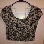Mossimo Supply Co Floral Cropped Top Photo 1