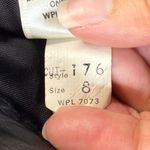 West Bay Leather Skirt Pencil Top Grain‎ Black Career Lined Size 8 Photo 9