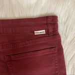 Billabong 🛍️  Lite Hearted Denim Short Lace Mystic Maroon Red Shorts Size 25 Photo 7