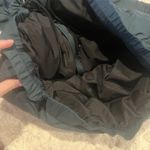 Athleta Goose Down Puffer Winter Coat Navy Blue Women’s Small Full Zip EUC Photo 8