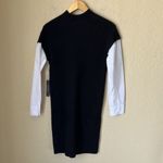 Tahari  black mixed media sweater dress NWT Photo 9