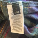 RALPH LAUREN Black Label Purple & Green Plaid Flannel Pajama Set 2 Piece Large Photo 4