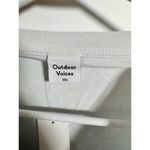 Outdoor Voices Brand New Women's 2XS XXS White Cropped Short Sleeve T-Shirt Photo 7