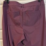 Spanx  Sunshine Kick Flare Pants in Geo Scape Orange Wine Maroon large tall Photo 6