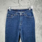 Levi's Vintage  517 Slim Boot Cut Jeans 5 JR M Dark Wash Denim Retro Y2K Vibe Photo 3