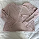 Victoria's Secret  VS Velour Long Sleeve Tulip Back Top Bottoms Womens Medium Photo 4