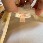 Luxxel Becca Frill Maxi Floral Dress In Butter Yellow & Gold LD10761 Photo 11