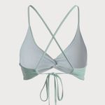 BERLOOK The Twist Backless Bikini Top ONLY 41 Blue Size XL Photo 4