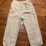 Ann Taylor SIZE 14 women’s baggie Cream dress Pants Photo 1