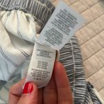 Aerie  pull on pj lounge wide leg trouser cotton stripe bow pants XL tall Photo 8