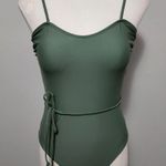 Zaful  camouflage green belted one piece size medium Photo 2