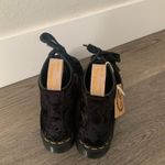 Dr. Martens  Vegan 1460 Crushed Velvet Lace Up Boots Size 5/EU 36 - Black‎ - NWOB Photo 6