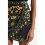 Farm Rio NWOT  Flowers Arch Wrap Front Floral Flowers Mini Skirt Size S Photo 2
