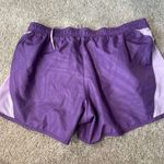 Adidas  Pull On Athletic Active Wear Shorts Women's Size Medium Purple & White Photo 8