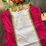 Unique Vintage NWT  SMAK PARLOUR Retro Watermelon Crochet Daisy Dress SMALL Photo 1