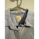 J Crew Shirt Womens S Blue Boy Fit Button Up Long Sleeve Photo 3