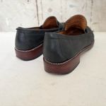 Adelante the Sofia Leather Penny Loafers Black Size 6.5 Photo 5