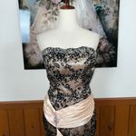 Elegant Vintage Y2K Tiffany Pageant/Prom Gown! Black Size 6 Photo 4