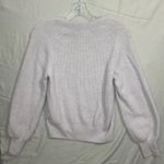 Madewell  Women's Small Lavender Melwood Square Neck Sweater Photo 3