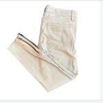 Gap Tan Low Rise Skinny Jeans with ankle zip size 26 hipster vintage 90s Y2K Photo 2