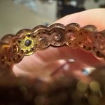 Elegant Rose Gold and Silver Women's Ring Set moissanite size 6 Photo 8