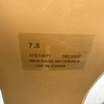 Cape Robbin  White and Gold Lace-Up Heeled Boots Photo 11