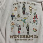 Truself Light Pink Sweatshirt with Christmas Theme Design Size XL Photo 13