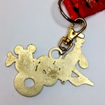 Disney VINTAGE 2008 lanyard for trading Pins Red Photo 2