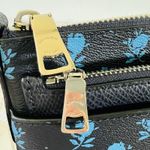 Coach Badlands Midnight Floral East West Pop Out Pouch Crossbody Bag Photo 7