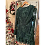 Lulus  Green Lace Cocktail Dress Size Small Photo 3