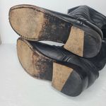 Frye Melissa Trapunto Pebbled Leather Pull On Riding Tall Boot Size 6.5 Photo 5