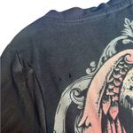 Y2K Bling Los Angeles Bus Top Gothic Grunge Tee! Black Photo 6