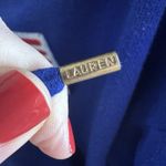 Ralph Lauren LAUREN  American USA Flag Knit 3/4 Sleeve Blue Sweater Women’s Small Photo 8