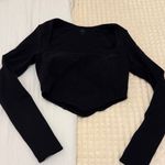 Alo Yoga Soft Sculpt Long Sleeve Top Black Photo 1