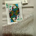 Queen of Sparkles Silver Sequin Rainbow Bow Mini Dress Small Photo 6